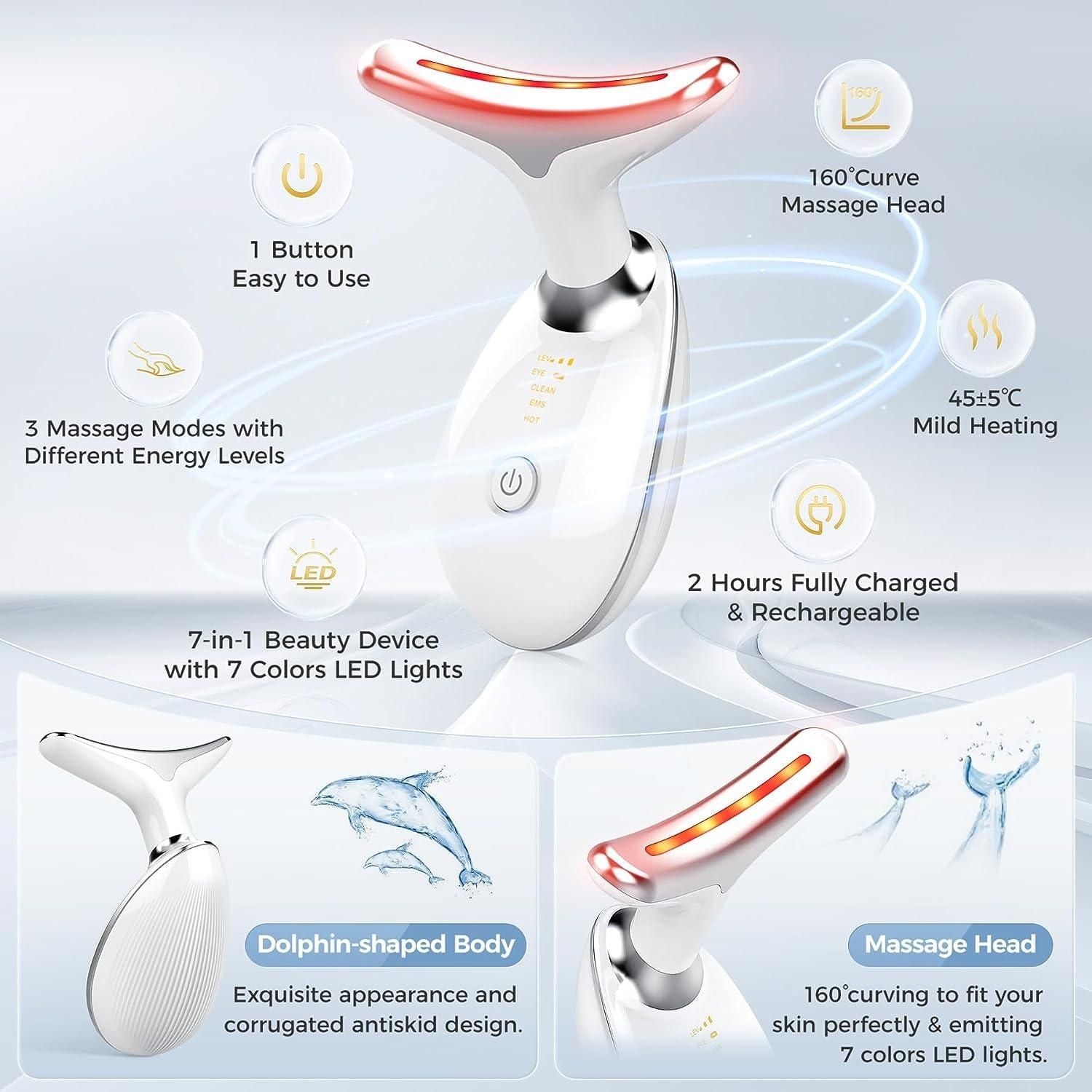 Velmora GlowLift IPL – Anti-Aging Face & Neck Massager